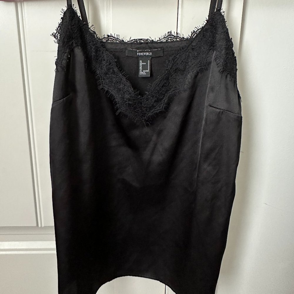 Adjustable Lace Tank Top